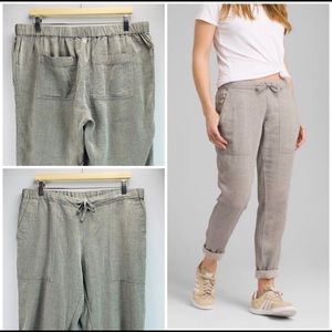 Prana Grey Casual Pull On Pants Size XL